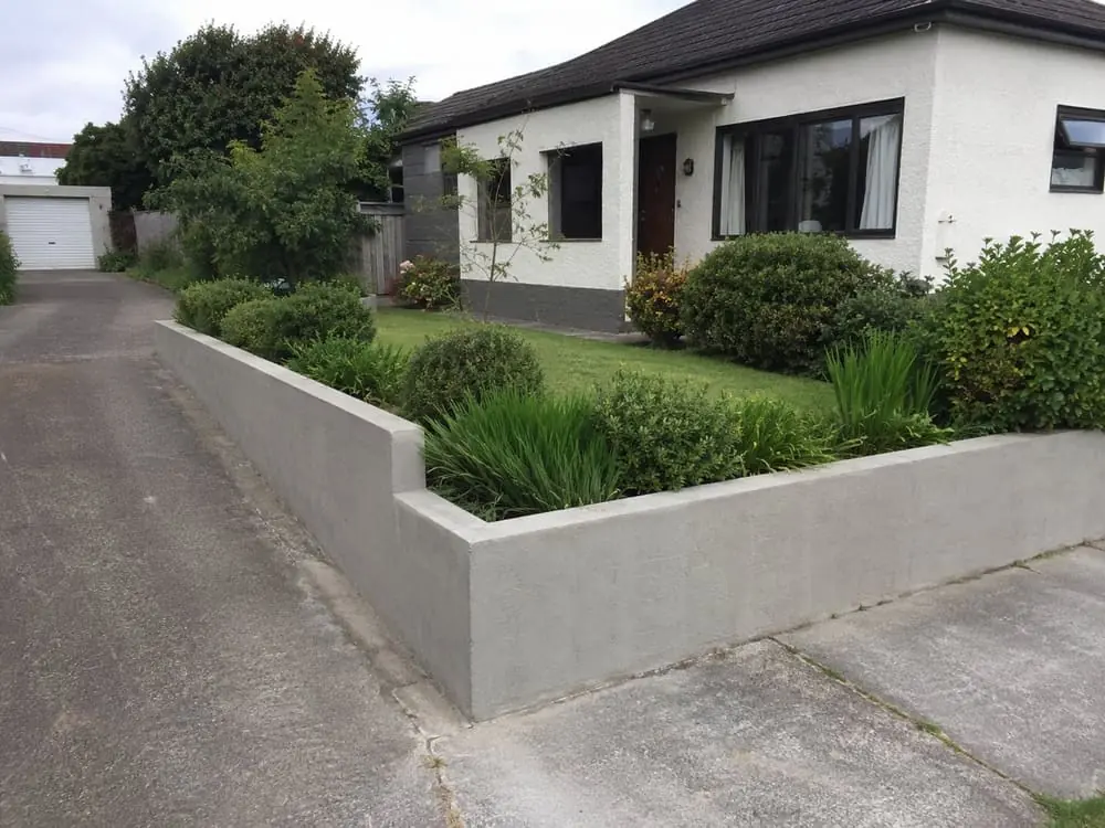 Retaining wall in Hamilton