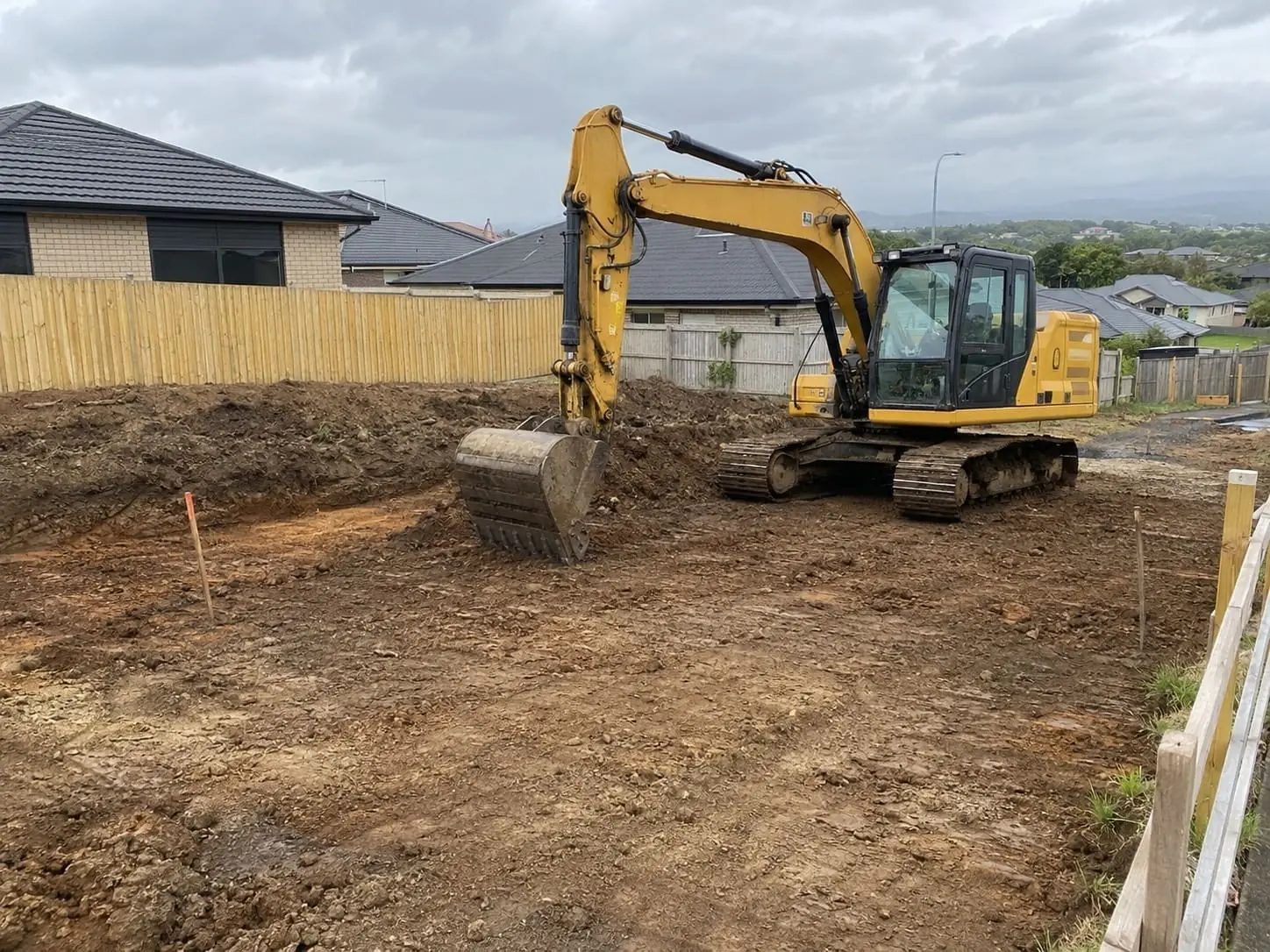 Commercial site clearing in Hamilton